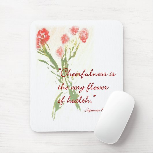 Muismat met Japans Proverb (Met muis)