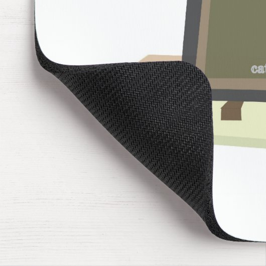 Muismat met kat (Hoek)