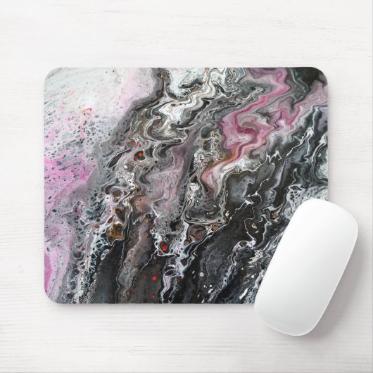 Muismat met kunstontwerp (Met muis)