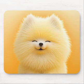 Muismat met leuk hond ontwerpen