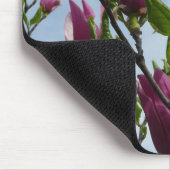 Muismat met magnoliumbloemen (Hoek)