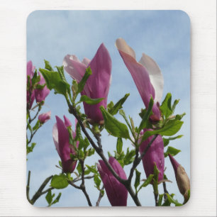 Muismat met magnoliumbloemen