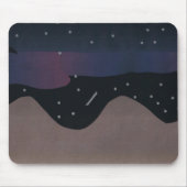Muismat met Mountain en Night Sky (Voorkant)