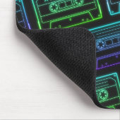 Muismat met Neon Multicolor Cassettepatroon (Hoek)