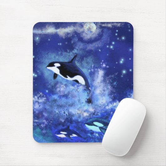 Muismat met orka's (Met muis)