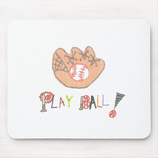 Muismat met Play Ball (Voorkant)