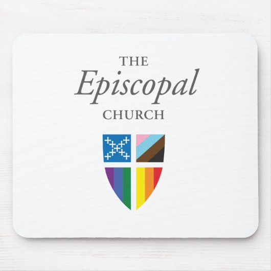 Muismat met Pride van de Episcopaalse Kerk (Voorkant)