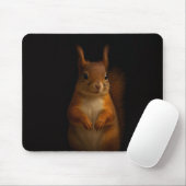 Muismat met rode eekhoorn (Met muis)