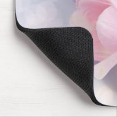 Muismat met roze tulpen (Hoek)