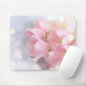 Muismat met roze tulpen (Met muis)