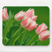 Muismat met roze tulpen (Voorkant)