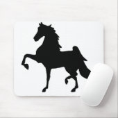 Muismat met Saddlebred silhouette (Met muis)