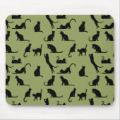 Muismat met speelse katten (Voorkant)