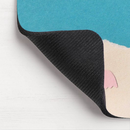 Muismat met strand Scene (Hoek)