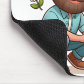 Muismat met toewijding voor papa (Hoek)