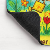 Muismat met Tuinprint (Hoek)