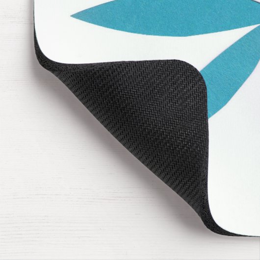 Muismat met Turquoise Star (Hoek)