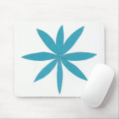 Muismat met Turquoise Star (Met muis)