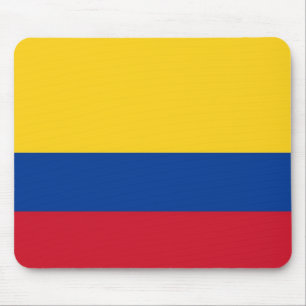 Muismat met vlag van Colombia