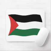 Muismat met vlag van de Palestijnse Autoriteit (Met muis)