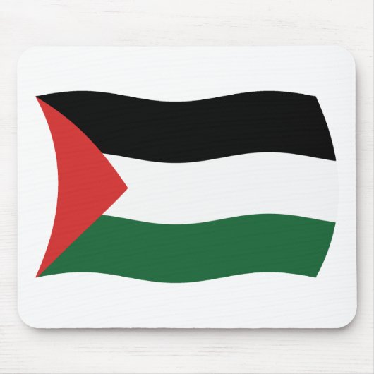 Muismat met vlag van de Palestijnse Autoriteit (Voorkant)