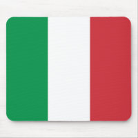 Muismat met vlag van Italië