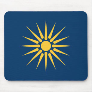 Muismat met vlag van Macedonië, Griekenland