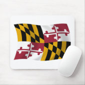 Muismat met vlag van Maryland (Met muis)