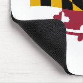 Muismat met vlag van Maryland (Hoek)