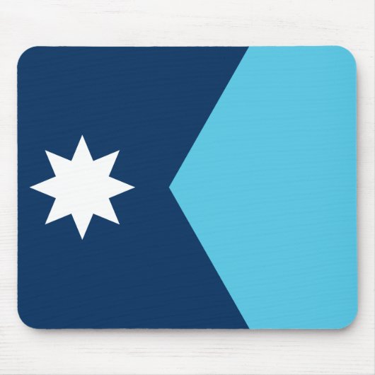 Muismat met vlag van Minnesota, VS (Voorkant)
