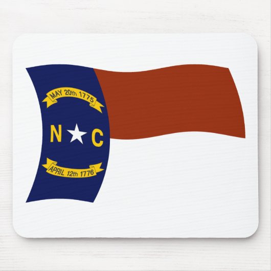 Muismat met vlag van North Carolina (Voorkant)