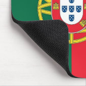 Muismat met vlag van Portugal (Hoek)