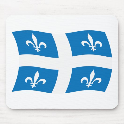 Muismat met vlag van Quebec (Voorkant)