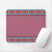 Muismat met volkshartpatroon (Met muis)