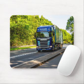 Muismat met vrachtwagen (Met muis)