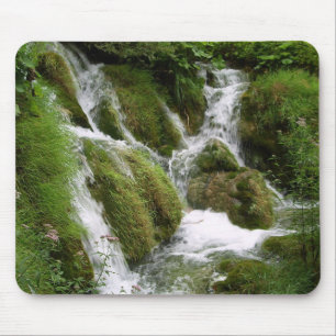 Muismat met waterval