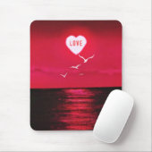 Muismat met Zee Sunset Love (Met muis)