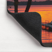 Muismat met zonsondergang over Castlerock Lake (Hoek)