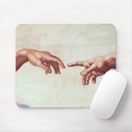 Muismat Michelangelo Hands (Met muis)