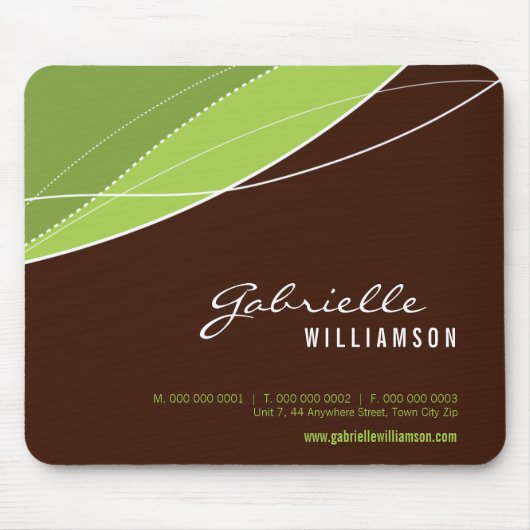 MUISMAT:: moderne elegantie 10 Muismat (Voorkant)