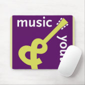 Muismat Muziek en Jeugd (Met muis)