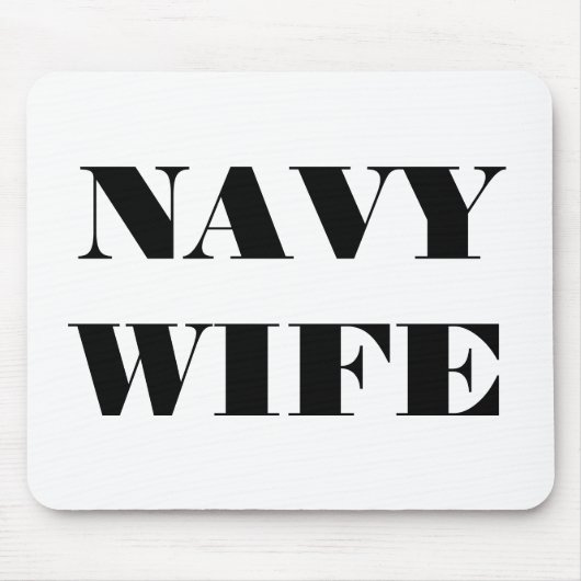 Muismat Navy ECHTGENOTE (Voorkant)