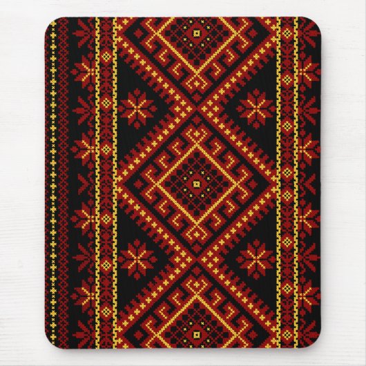 Muismat Oekraïnse kruistitel Embroidery (Voorkant)