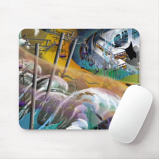 Muismat 'Onder het skiniveau' (Met muis)