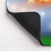 Muismat-Ontvlammend Voetbal Muismat (Hoek)