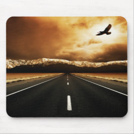 Muismat op de snelweg voor vrijheid