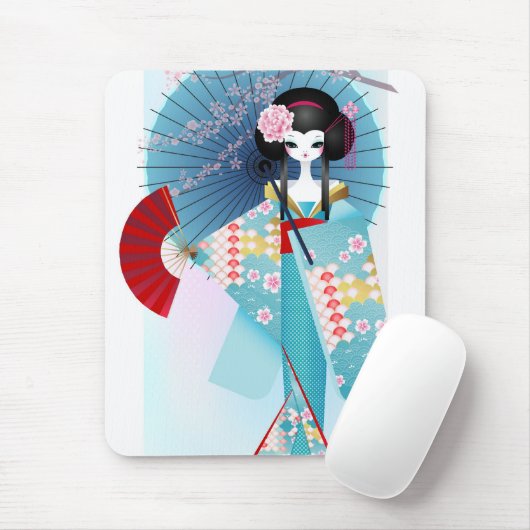 Muismat Origami Doll (Met muis)