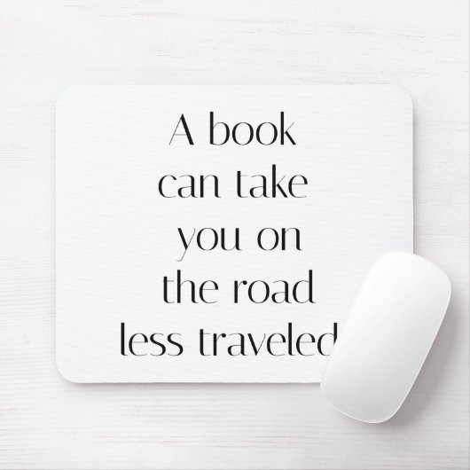 Muismat over minder afgelegde weg (Met muis)