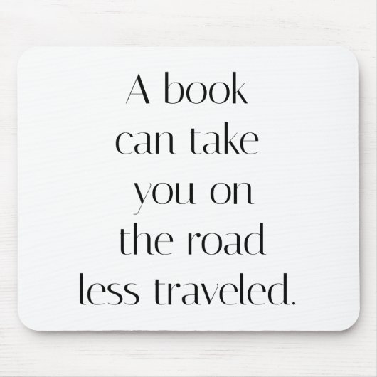 Muismat over minder afgelegde weg (Voorkant)