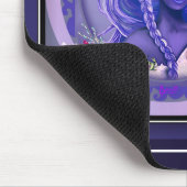 Muismat Paarse Oceaan Mermaid (Hoek)